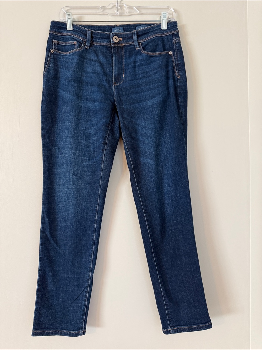 J. Jill denim, authentic fit slim ankle jeans. Sz 6